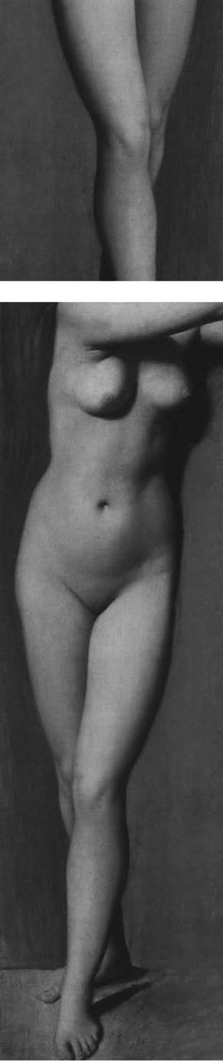 Femme nue sans visage