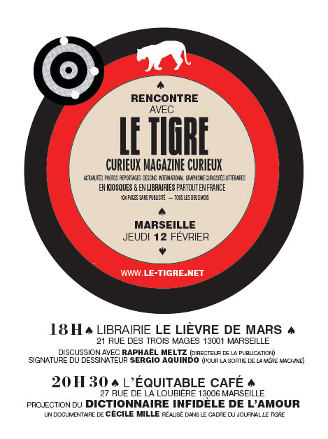 Invitation Le Tigre à Marseille